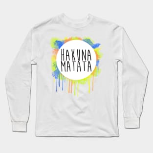 No worries Long Sleeve T-Shirt